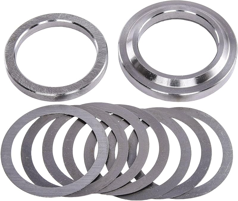 Kit de calços do pinhão e espaçador sólido JEGS para Ford 8.8 e 9 polegadas – 12 peças