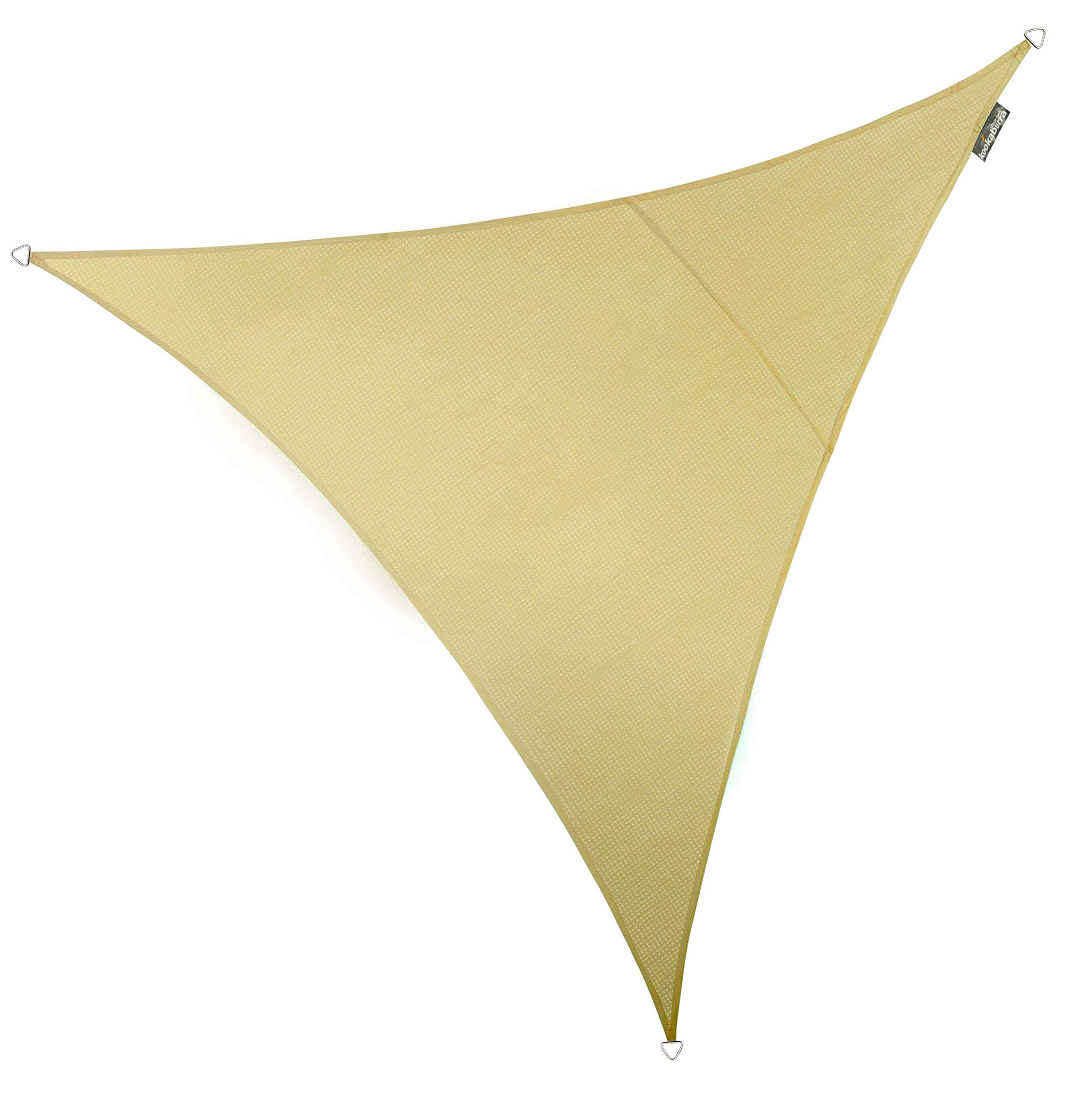 Buy Kookaburra 5m Triangle 320gsm Knitted Sun Sail Shade Canopy 93.3