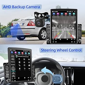 2G+64G] Android 13 Double Din Vertical Car Stereo Wireless