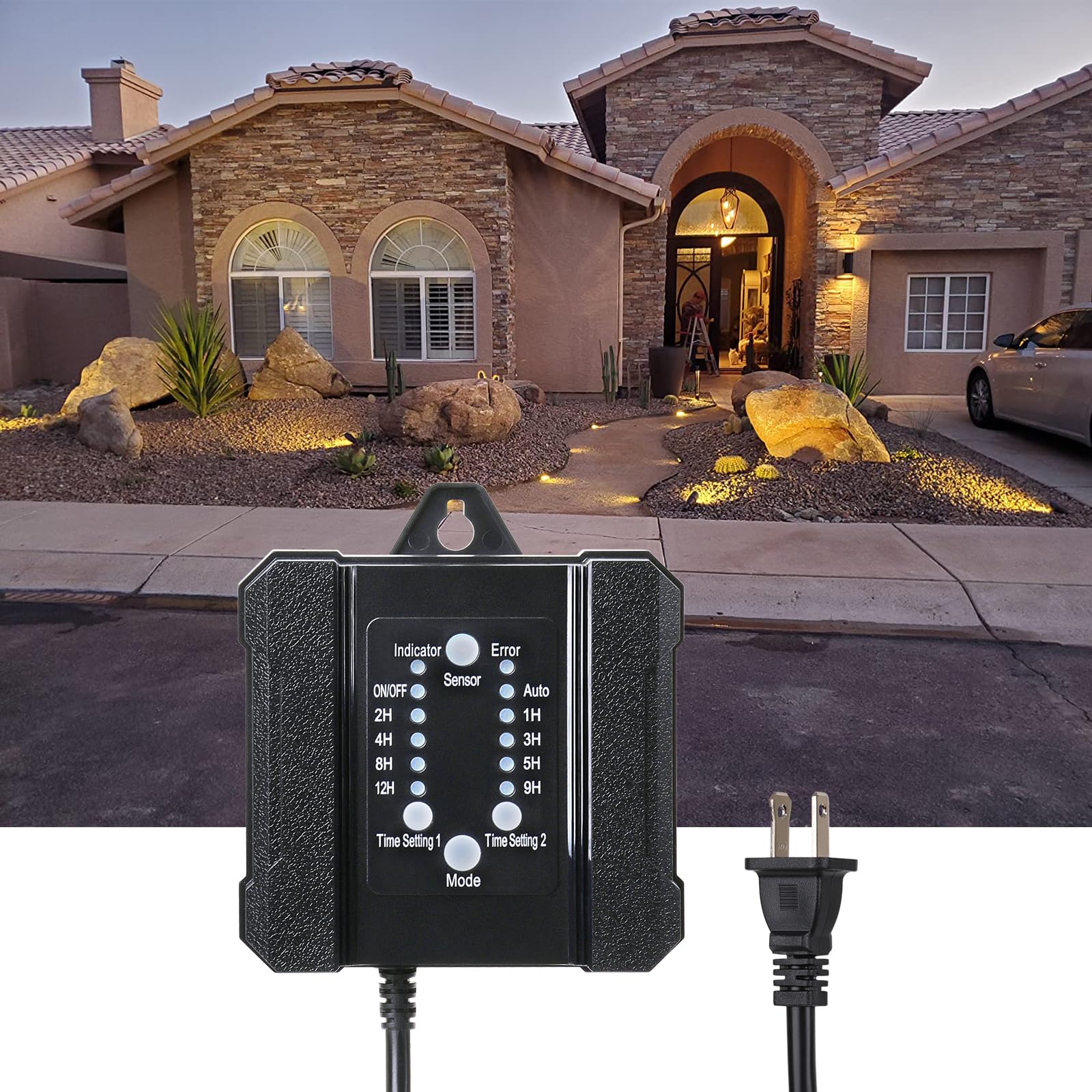 Buy SuperStairLED 100W Outdoor Low Voltage Transformer with Timer and