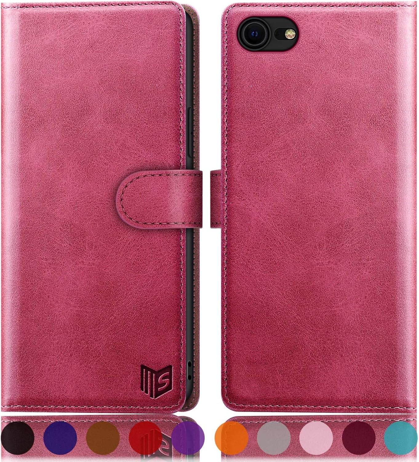 Coiwxmoi 2 Pezzi Cover per iPhone 8/7/SE 2022/SE 2020 4,7 Pollici, Aesthetic Disegni Donna Custodia con Motivo, Sottile Morbido Silicone Antiurto