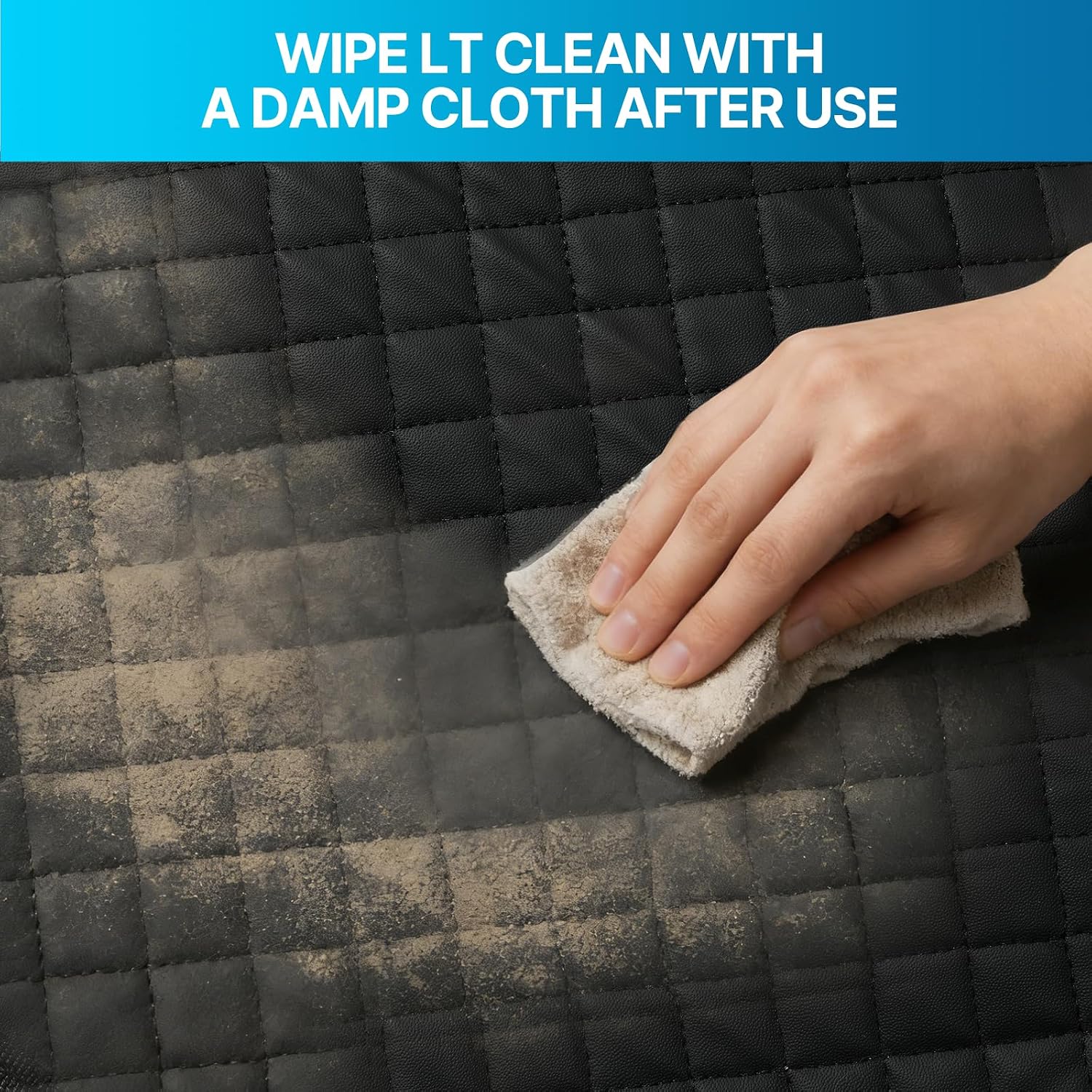 Comfort Rolling Creeper Mat 60"x28" – Foldable Mechanic Pad with Smooth Wheels, Thick Foam Cushion for Car Repair, Garage Work, and Home Projects