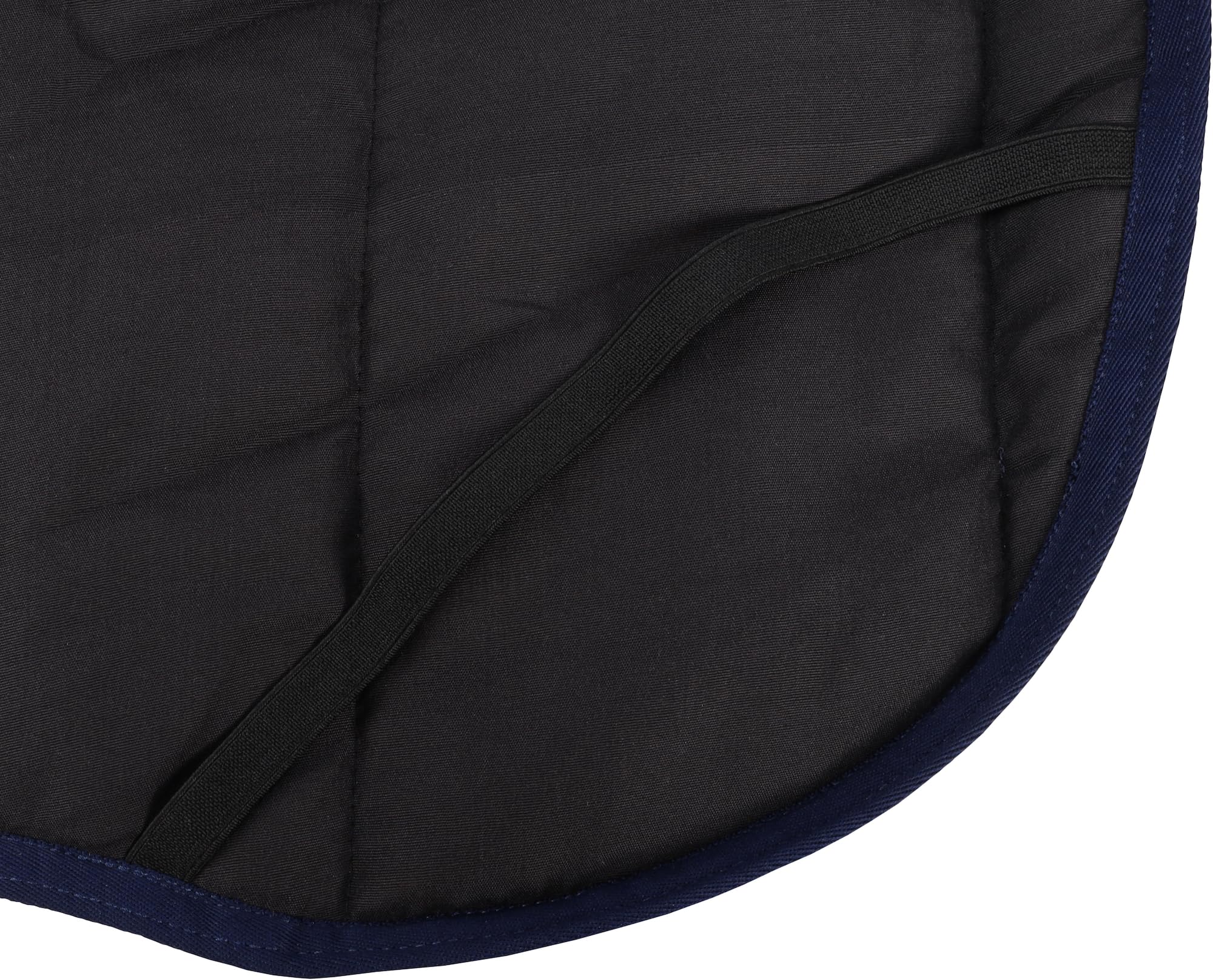 Flamingo Hundemantel Winter – Eisberg Dunkelblau & Bordeaux – 80cm – Polyester – wasserabweisend – reflektierende Streifen – Bauchriiemen mit Klettverschluss – Geschirröffnung