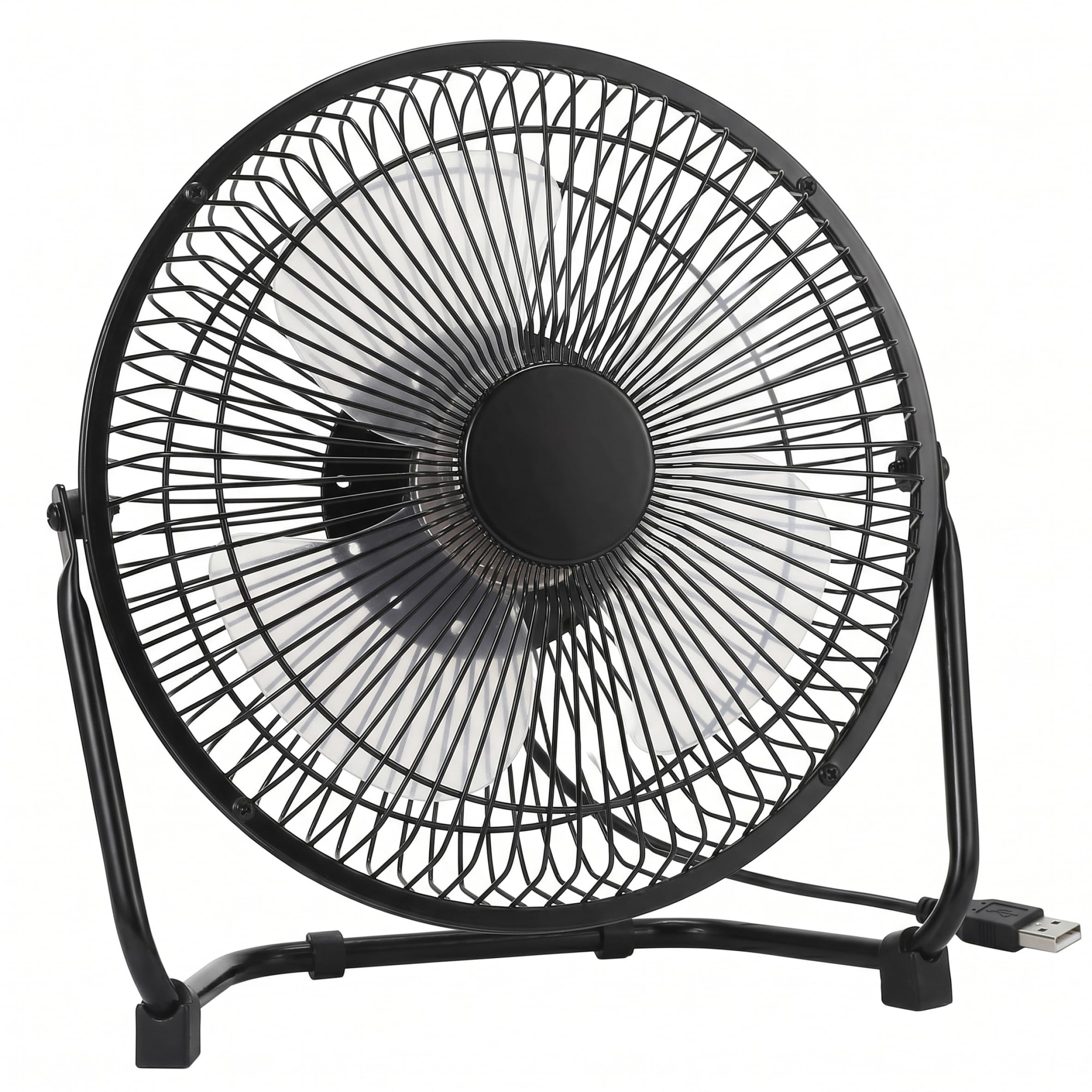 Ventilateurs de bureau silencieux 2 vitesses petit ventilateur de table 8 pouces