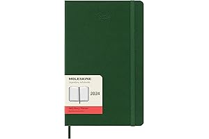 Moleskine 12 Month 2023-2024 Classic Daily Planner, Large