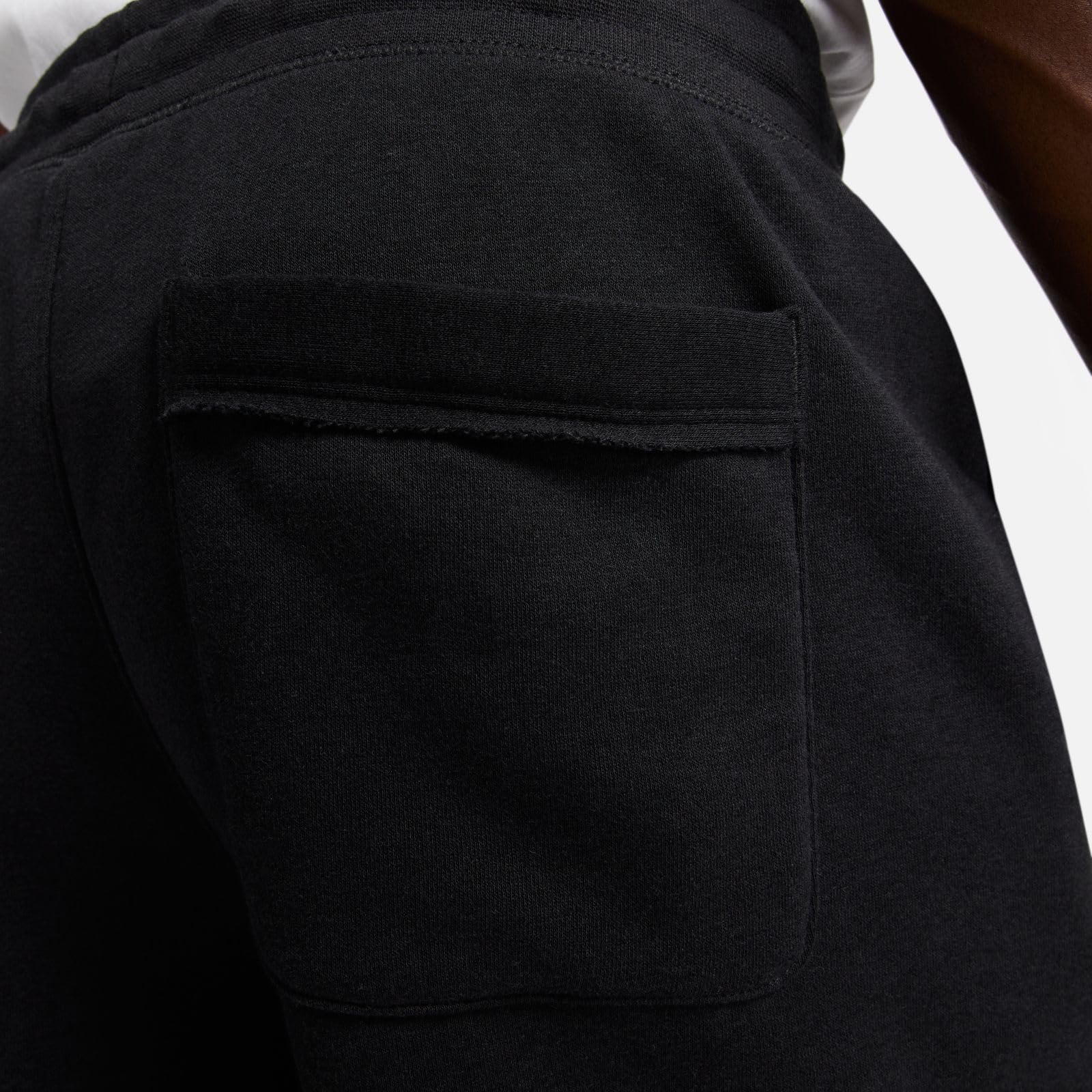 Nike DX0502-010 M NK Club Alumni HBR FT Short Pantaloni Sportivi Uomo Black/White/White L