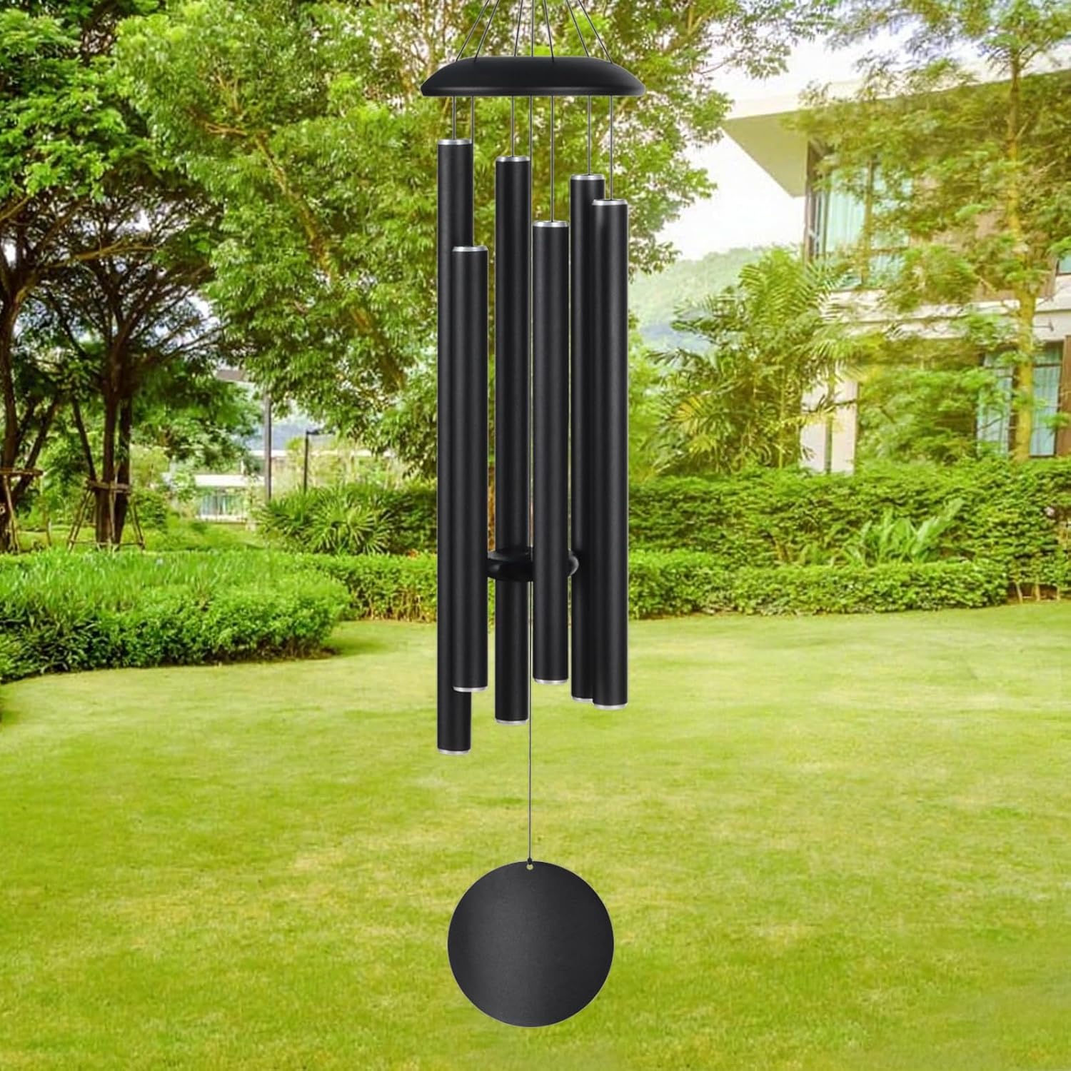 Large Wind Chimes for Outside Deep Tone, Memorial Sympathy Gifts for Loss of Loved One,48" Wind Chime with 6 Heavy Tuned Aluminum Tubes Outdoor Clearance for Garden,Yard,Patio & Lawn - Image 7