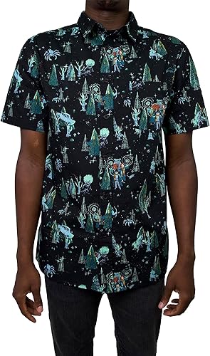 Fifth Sun Camisa con botones de Harry Potter para hombre