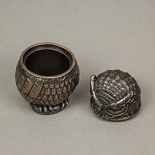 Miniatura 4 de Veronese Design Figura de resina de búho steampunk de 3 38 pulgadas con acabado de bronce fundido