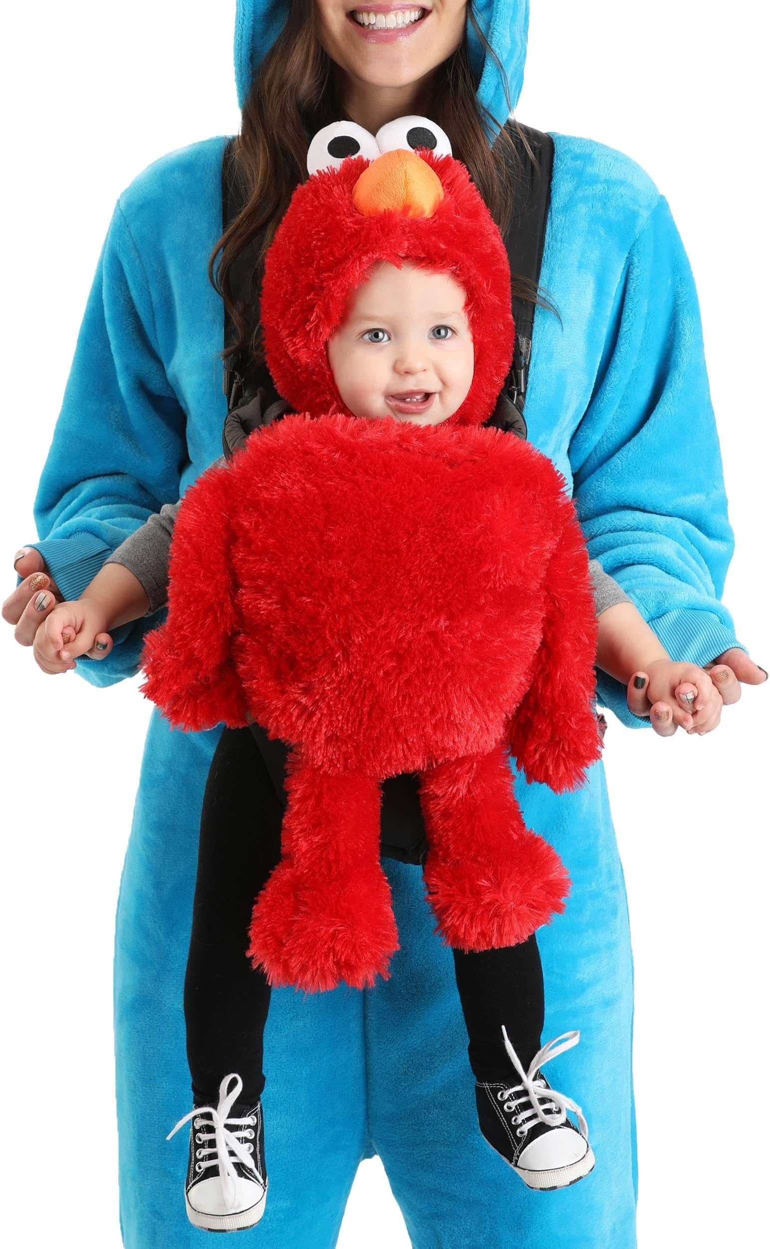 Sesame Street Characters Baby Carrier Costume Accessories | Infant Elmo, Cookie Monster & Oscar the Grouch Costumes
