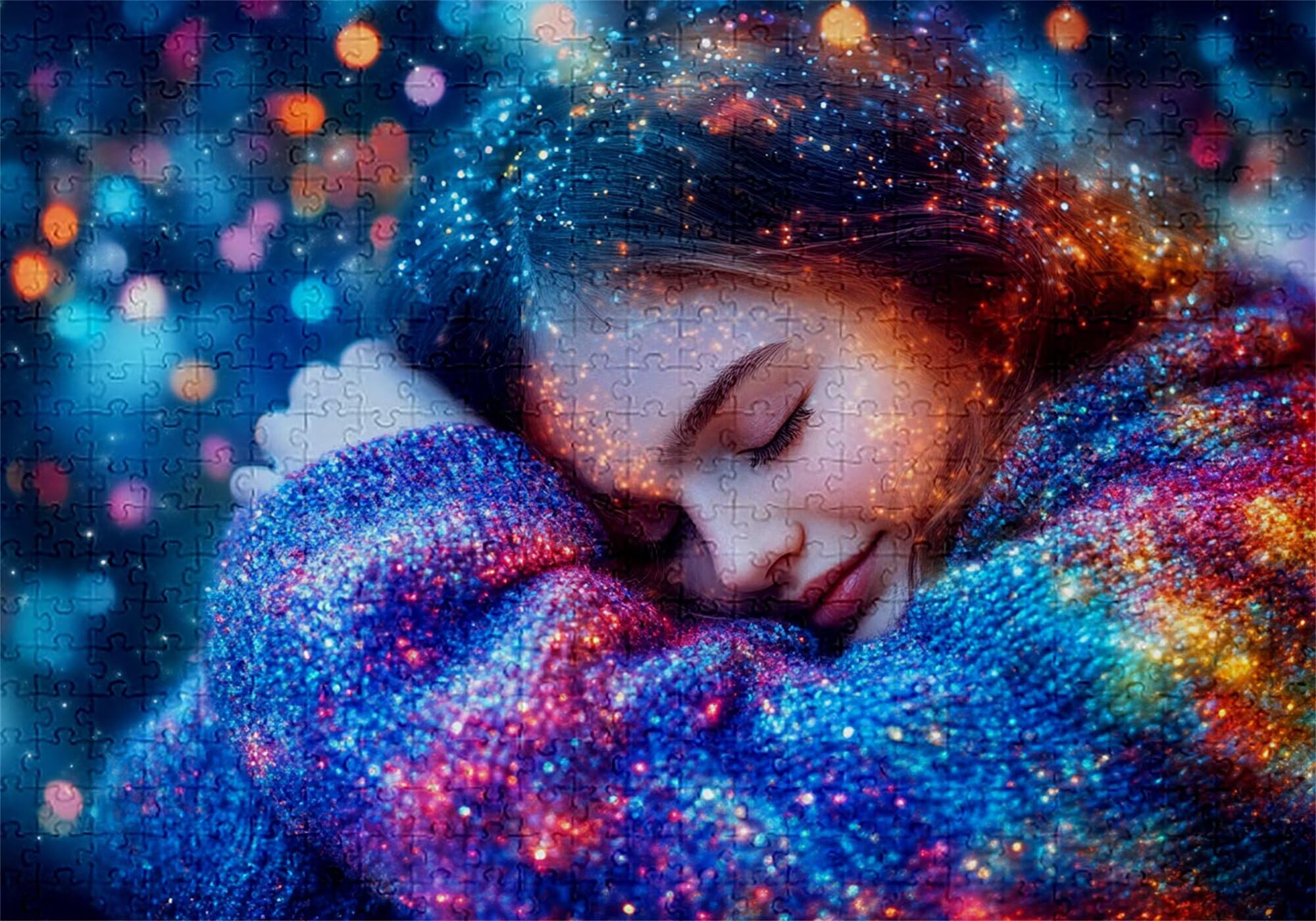 Puzzle 5000 elementów dla kobiet dorosłych 156 x 105 cm unikalne rzemiosło klasyczne 3D drewniana układanka do rodzinnych gier aktywnych, układanka zrób to sam do dekoracji ścian domu, prezenty