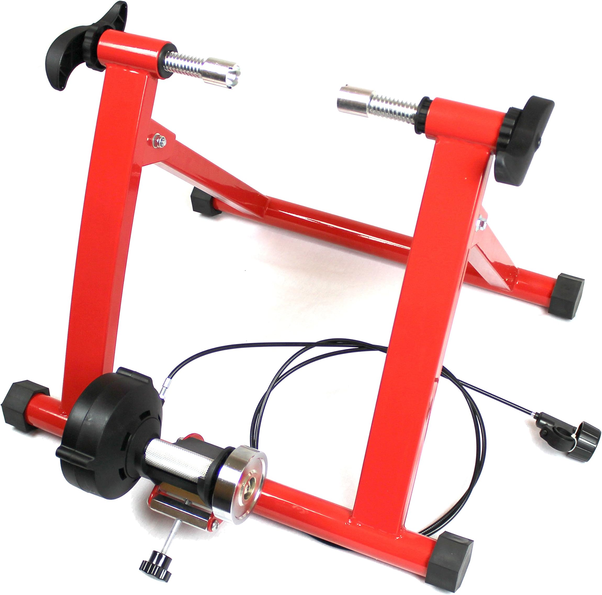Ergolynx Red Cycling Fitness Turbo Trainer Cycle Indoor Exercise Magnetic Resistance