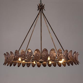 TOCHIC Coconut shell chandelier,