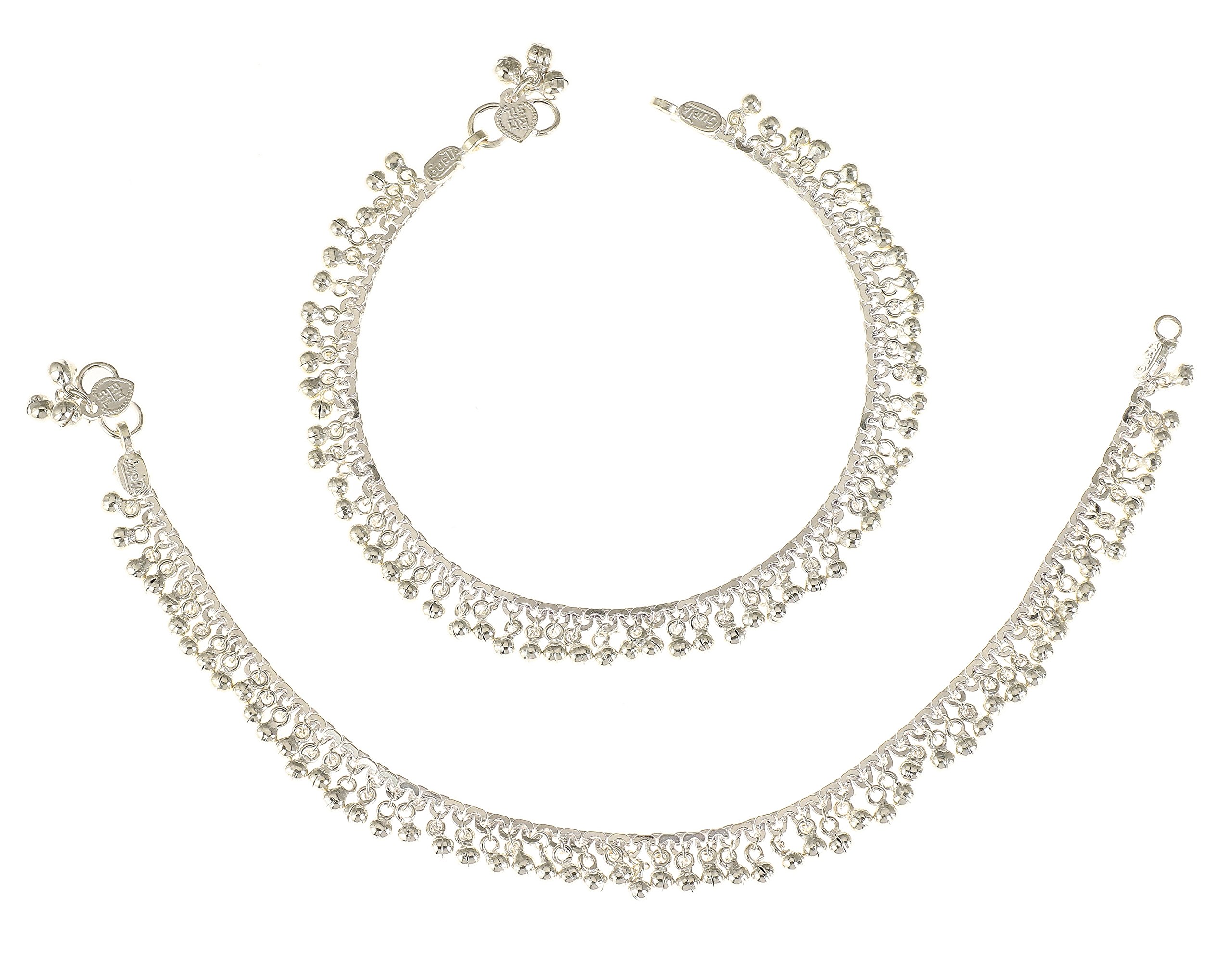 Gupta Payal Silver Classic Beads Design Anklet For Women (silver) (B01EVUZ1TY) Amazon Price History, Amazon Price Tracker