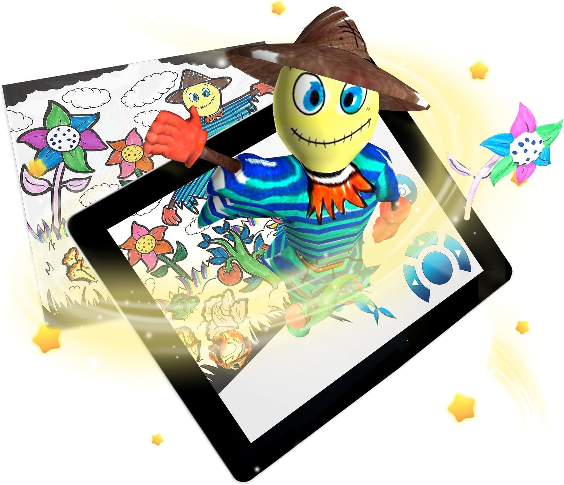 Mardles discovAR Interactive Coloring Book - Home & Garden