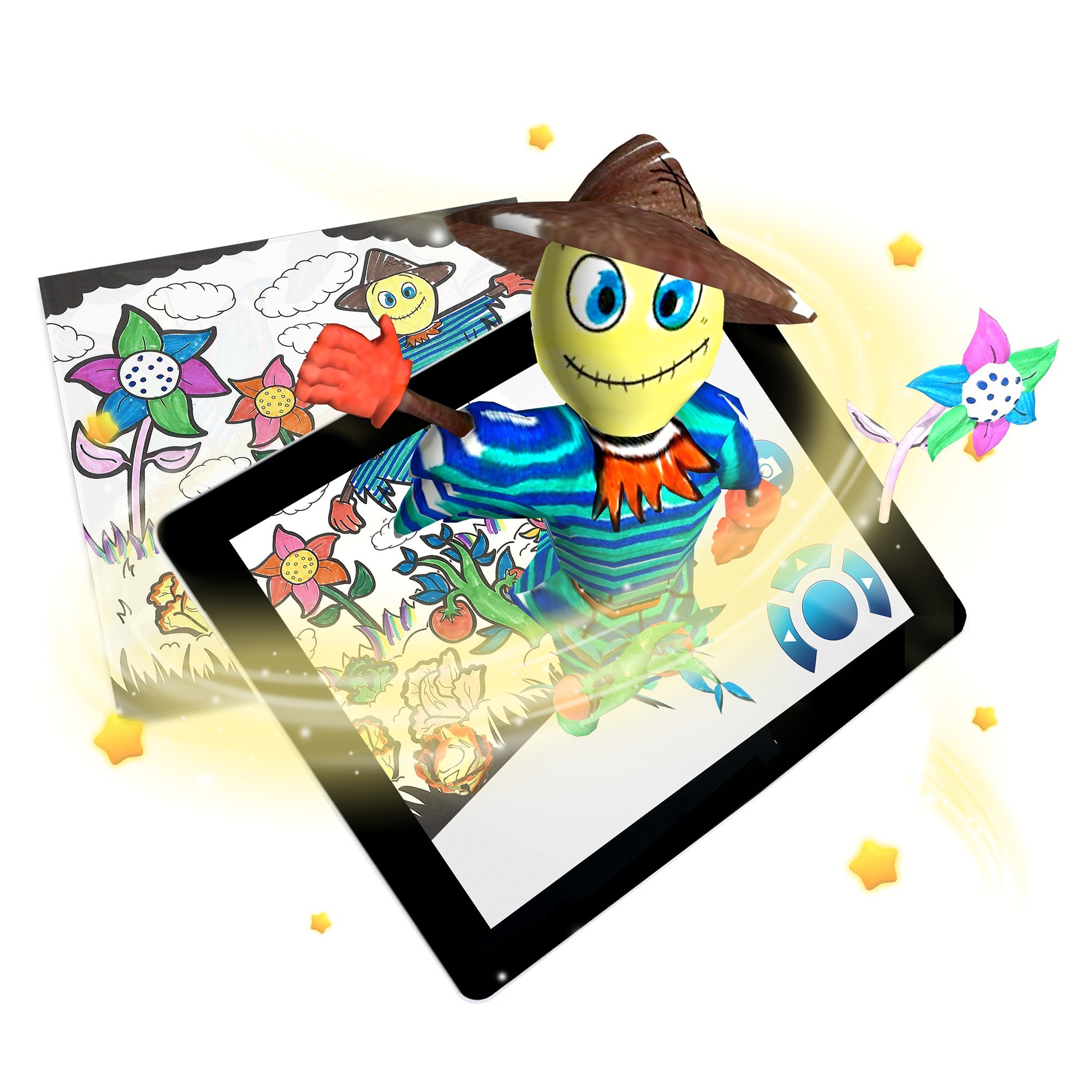 Mardles discovAR Interactive Coloring Book - Home & Garden