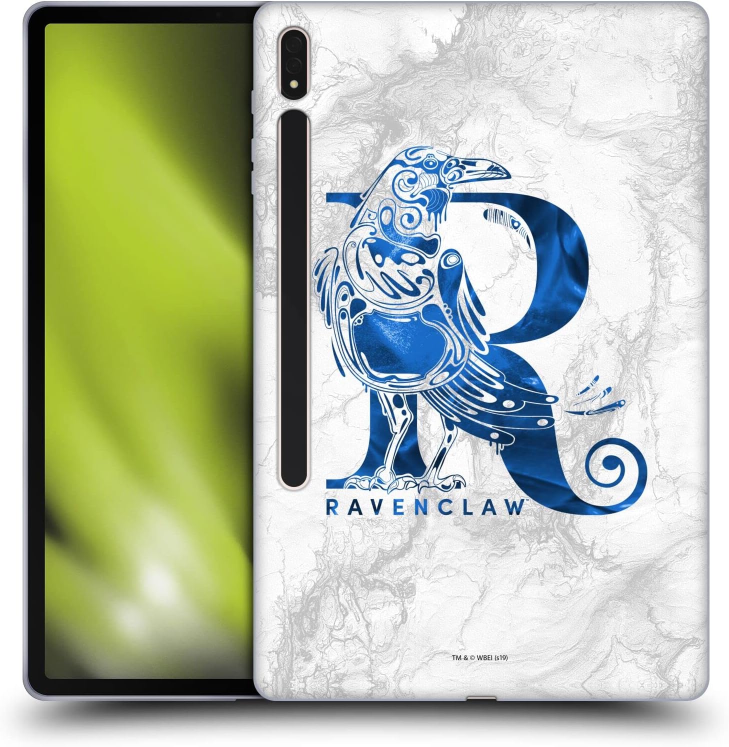 Head Case Designs Officially Licensed Harry Potter Ravenclaw Aguamenti Deathly Hallows IX Soft Gel Case Compatible with Samsung Galaxy Tab S8 Plus