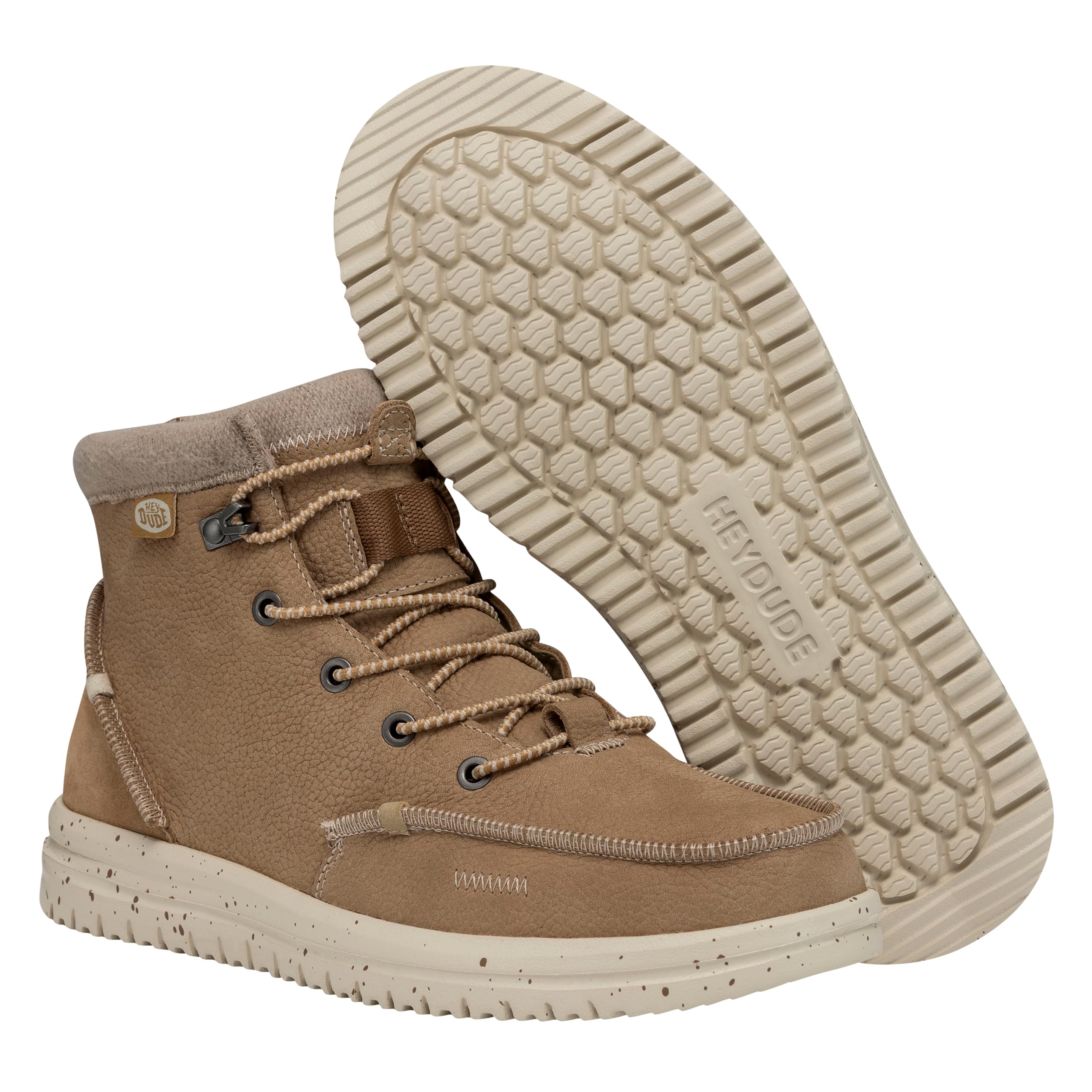 HEYDUDE Bradley Boot Leather Bottes tendanceHomme