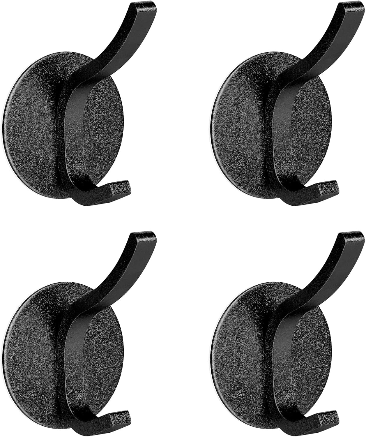Benxdara Self Adhesive Hooks for Hanging, 4 Pieces Stick on Hooks Heavy