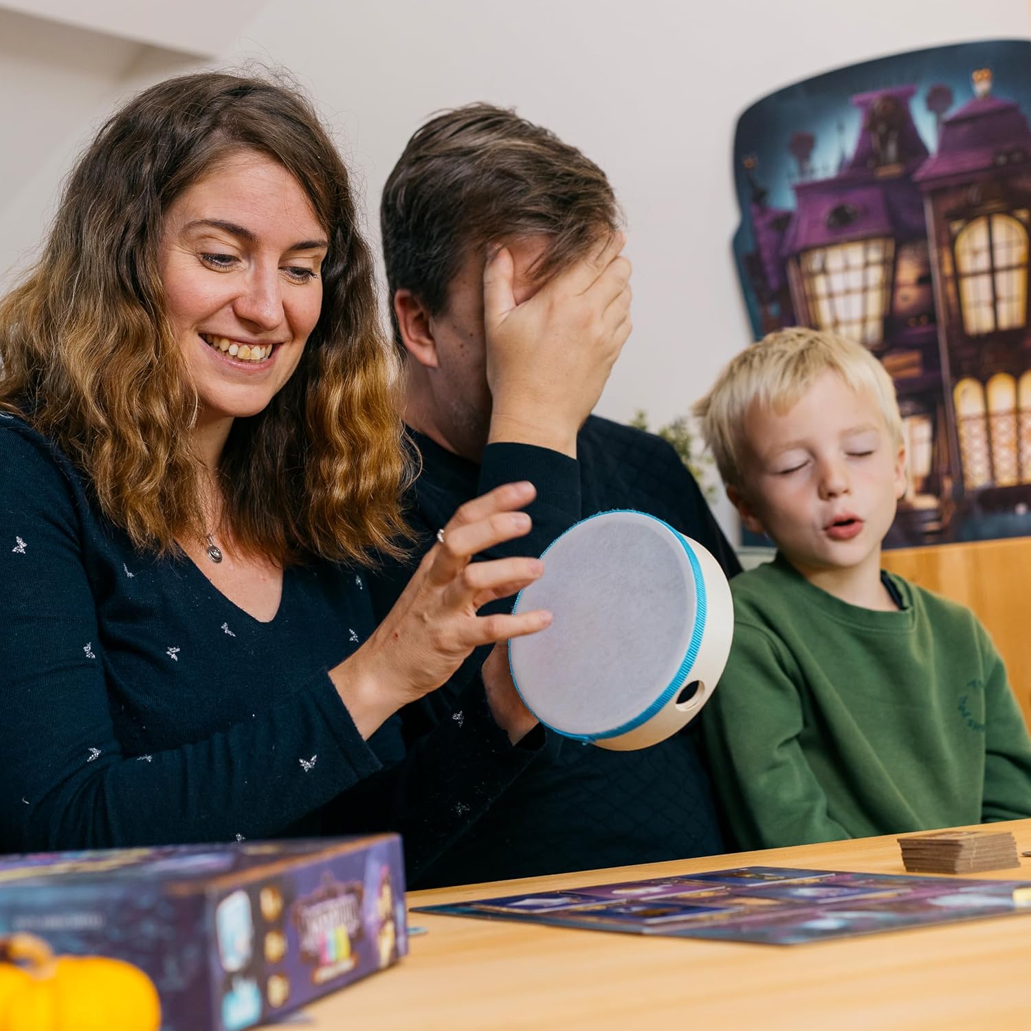 Libellud & Space Cow, Mysterium Kids: The Treasure of Captain Buh, Children's Game of the Year 2023, Guessing Game, 2-6 Players, from 6+ Years, 21 Minutes, German