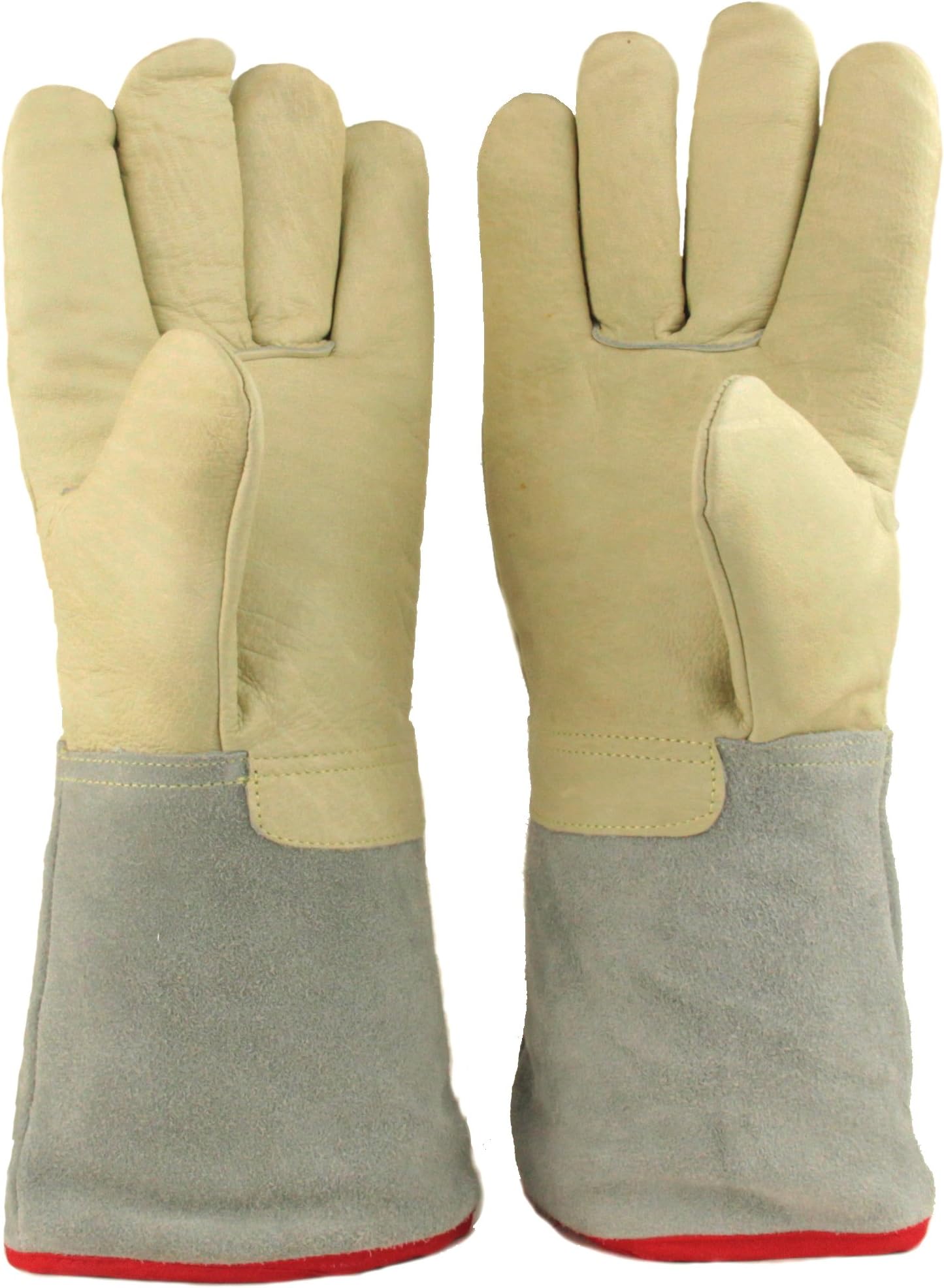 13.8" (35cm) Long Cryogenic Gloves LN2 Liquid Nitrogen Protective Gloves from U.S. SOLID