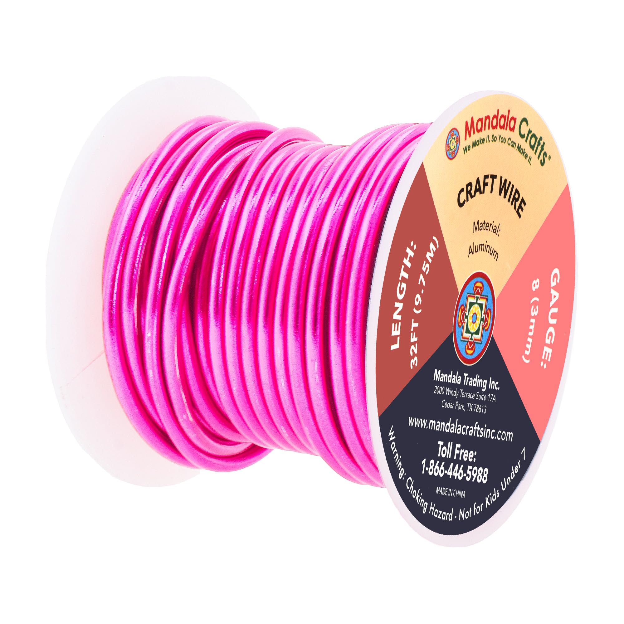 Lot De 8 Rouleaux De Fil D'aluminium De 0,6 à 3 Mm Pour Fabrication De Bijoux Et De Perles 98564140