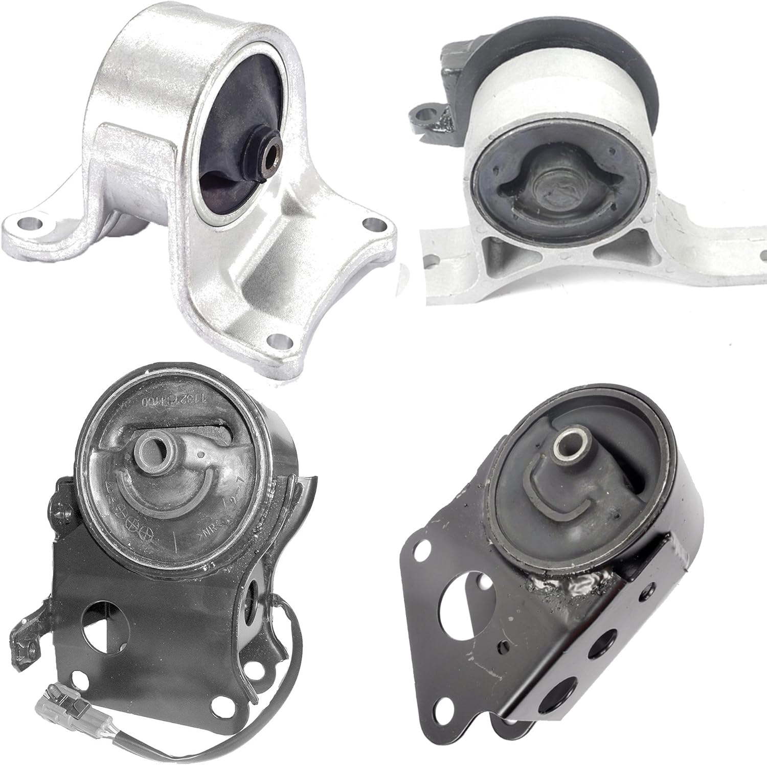 Compatible with 02-04 Nissan Altima 3.5L 7349 7348 7358EL 7347 4PCS Set Engine Motor and Transmission Mount 02 03 04