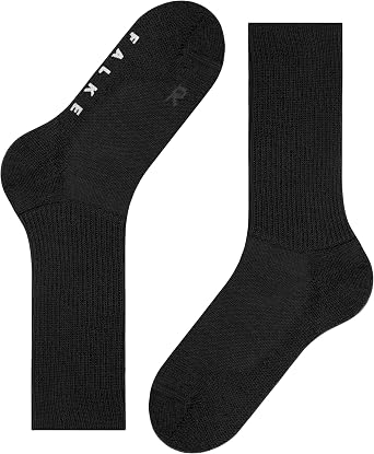 FALKE Unisex Walkie Ergo Socks, Crew Length, Merino Wool, 1 Pair