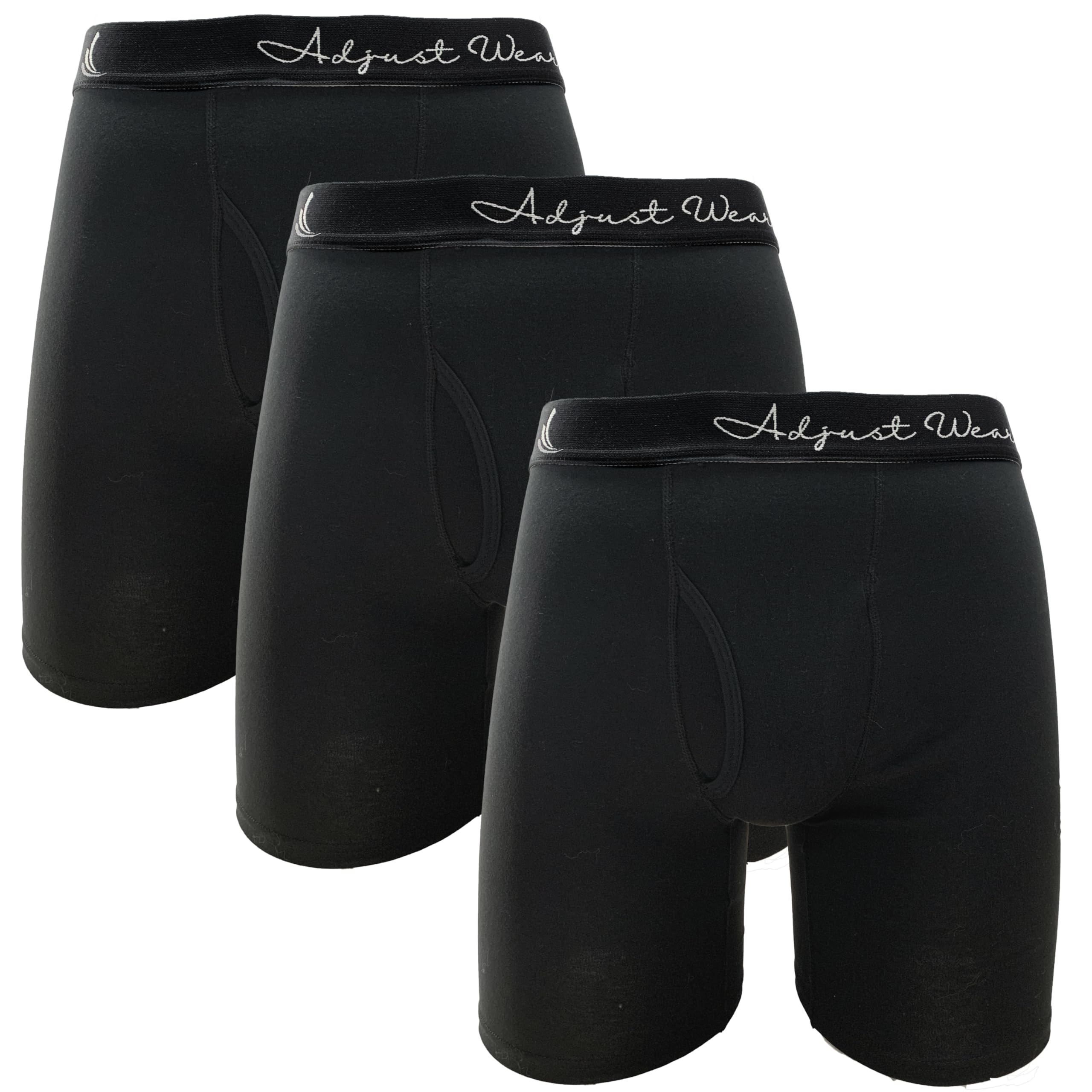 Boxer Long Anti-frottement Homme - Coton Absorbant, Taille élastique, Confort Parfait Pour Le Sport