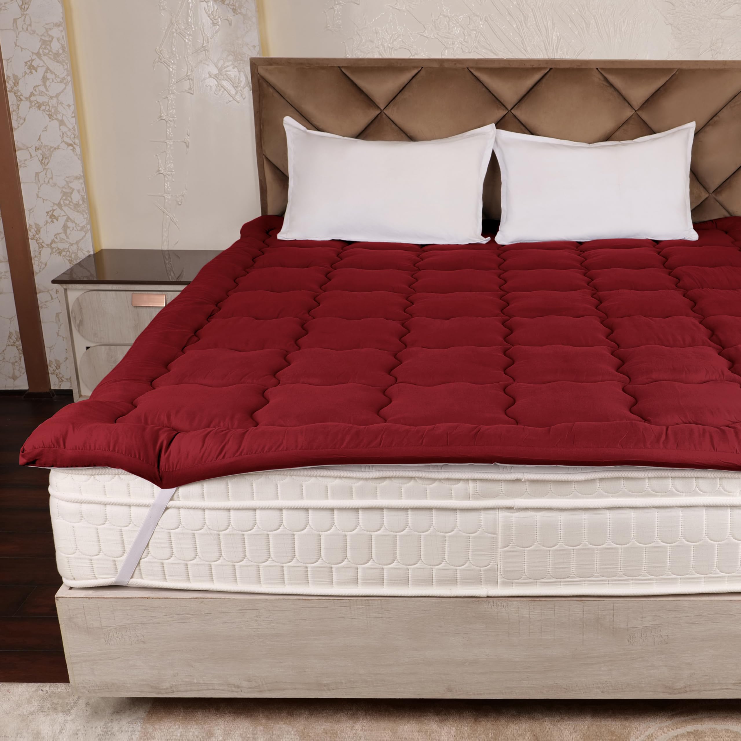 AVI Super Soft Microfiber Mattress Topper - King Size -16