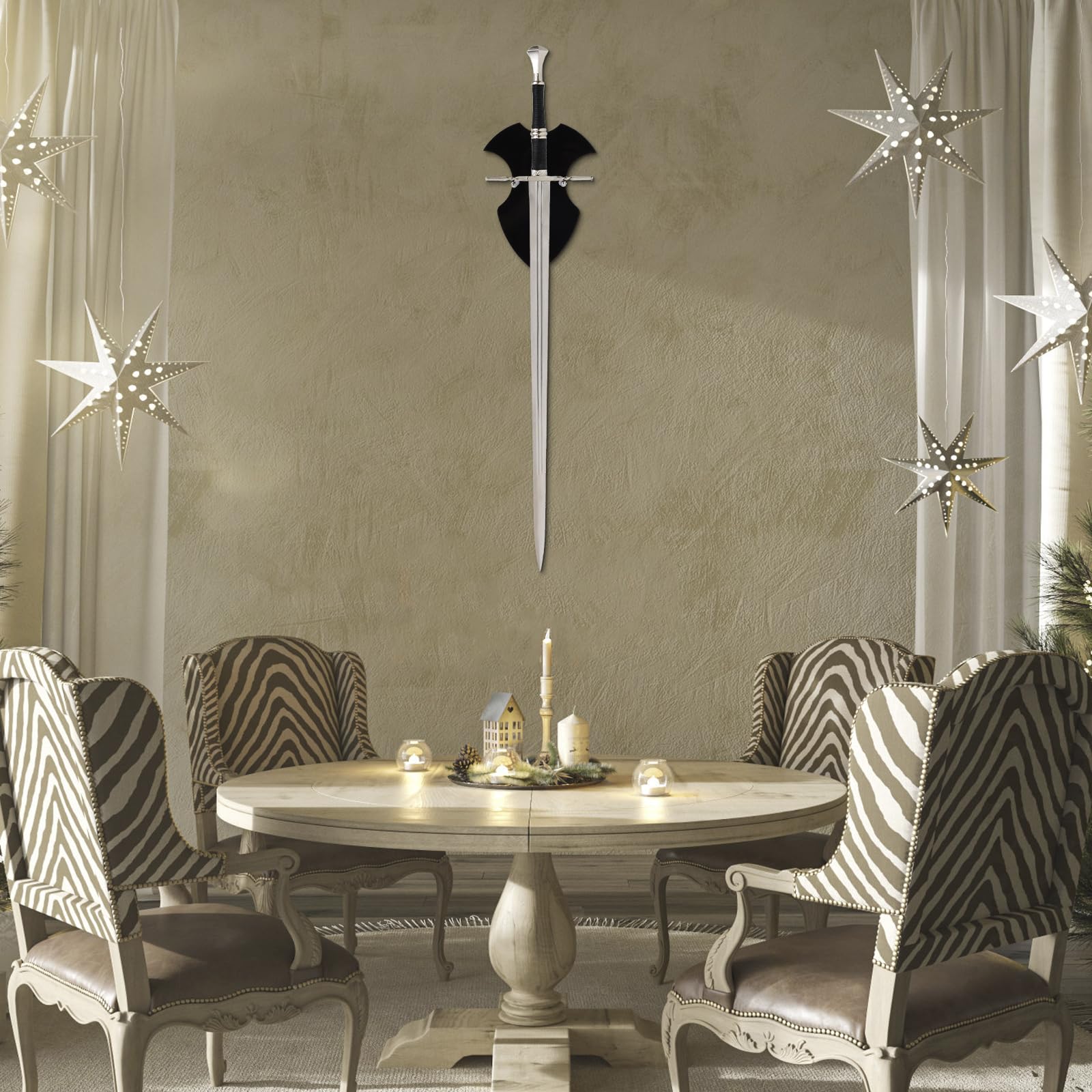 Lalago Supporto Da Parete Per Spada Da Parete, Porta Spada Da Parete Per Spade, Pugnale, Ascia, Keyblade, Display Verticale