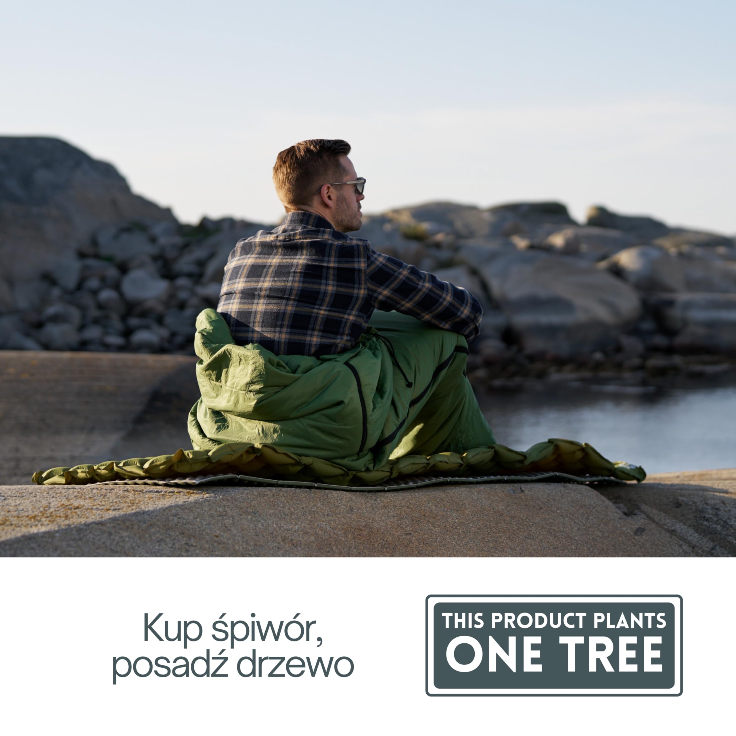Trinordic Śpiwór Letni Mumia 780g – z Zamkiem Błyskawicznym z Blokadą, Śpiwór Regularny dla Dorosłych