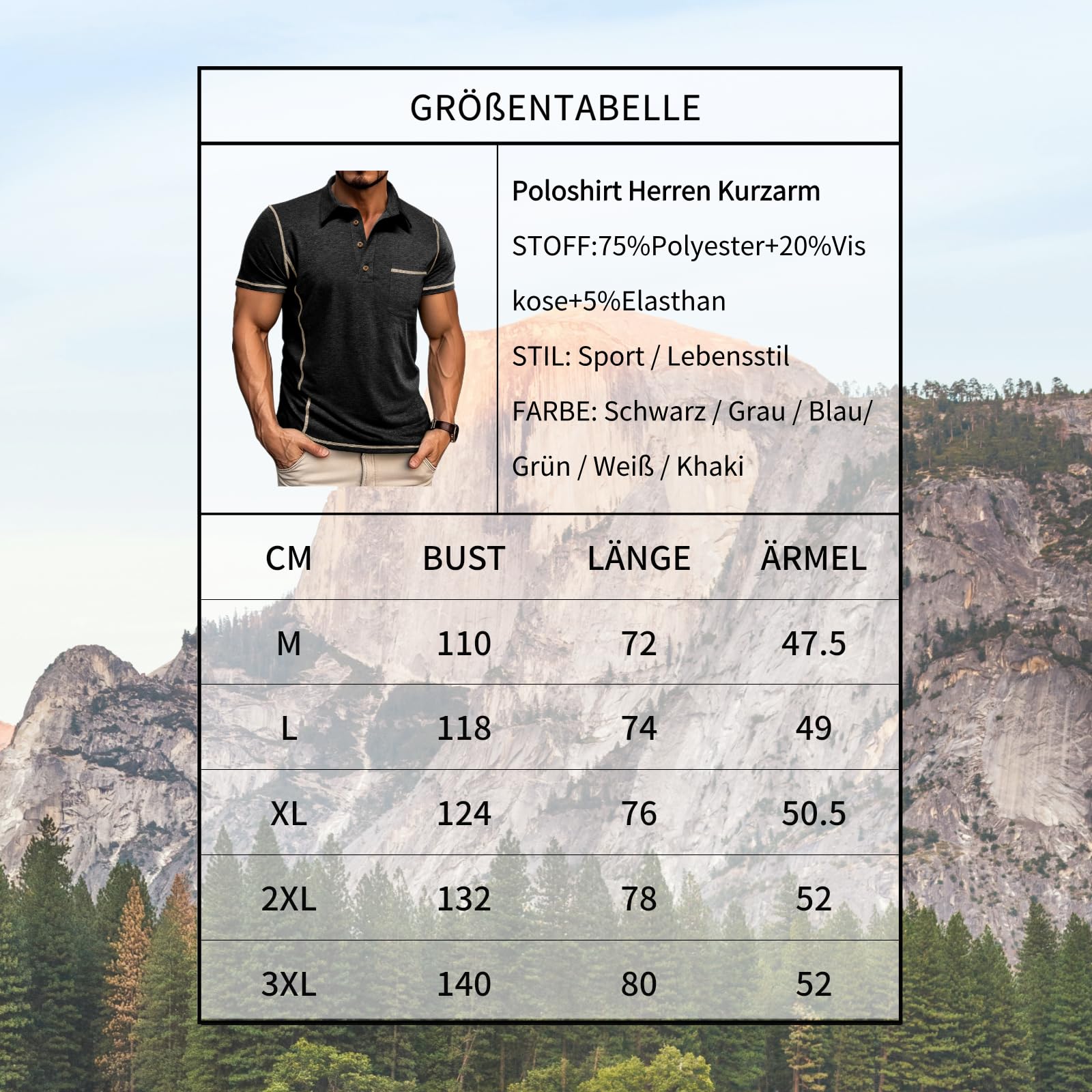 Koszulka polo męska z krótkim rękawem, koszulka polo dla mężczyzn, sportowa, na lato, krój slim fit, Classics M-3XL