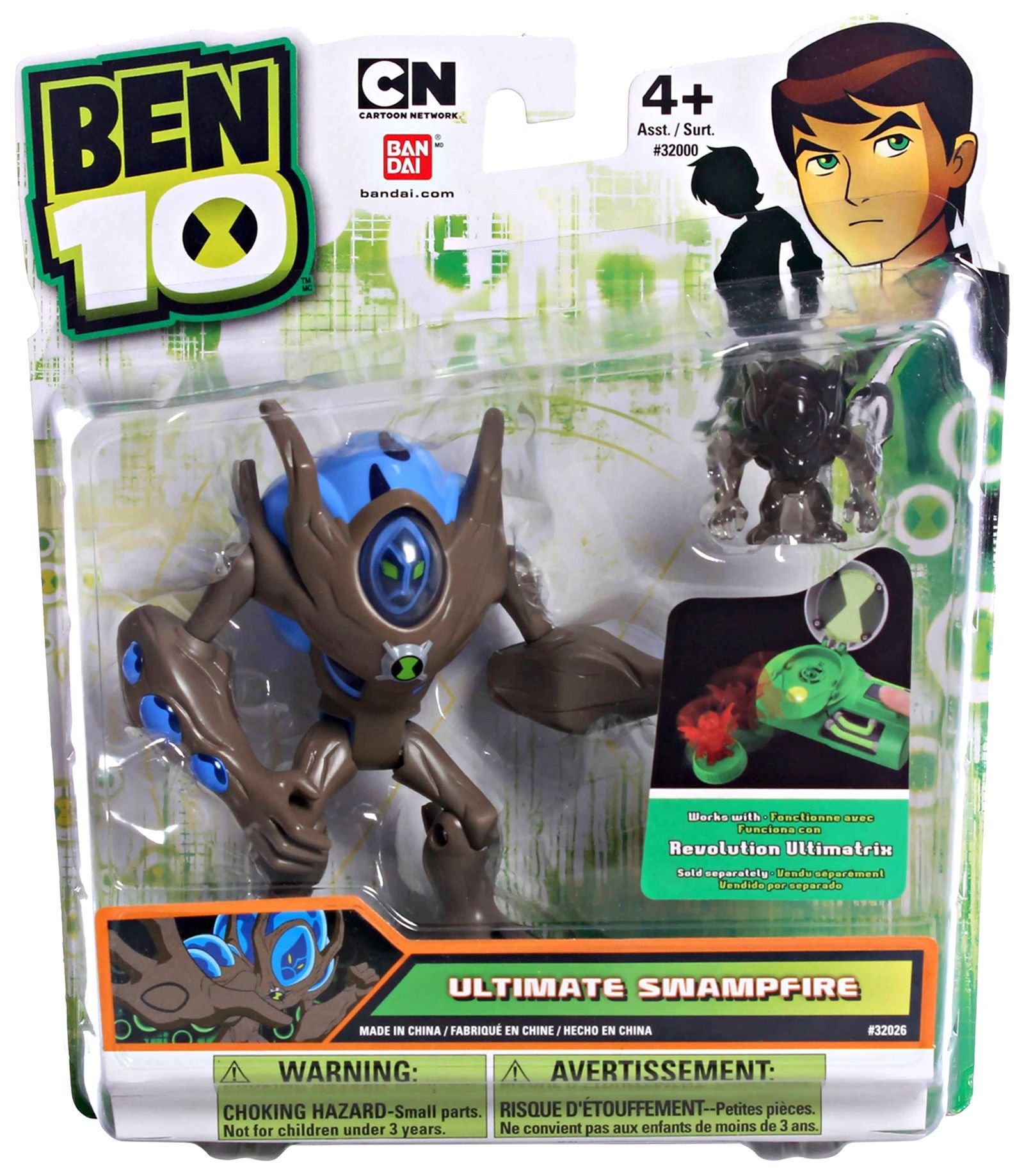 Buy Ben 10 Ultimate Alien Ulswampfire with Mini Figure Online at