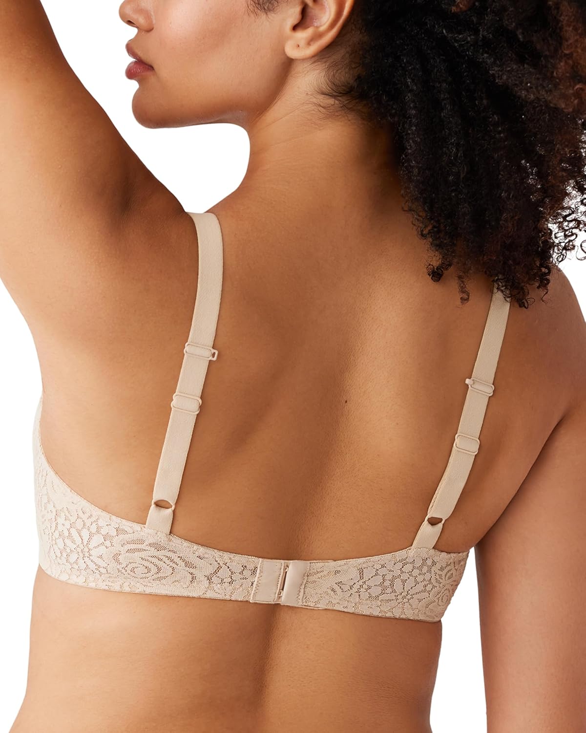 Wacoal Women's Halo Lace Unlined Mid Coverage Underwire Bra, 851205