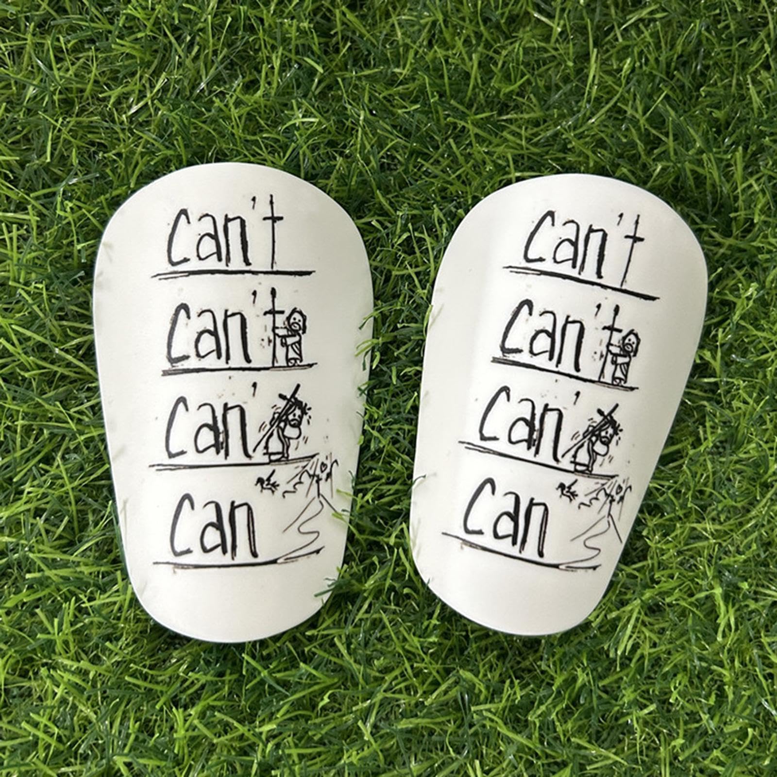 4x2 Pezzi Mini Parastinchi da Calcio Protezione per Le Gambe Parastinchi Comodi Sport Leggeri Attrezzatura Protettiva da Calcio per Bambini