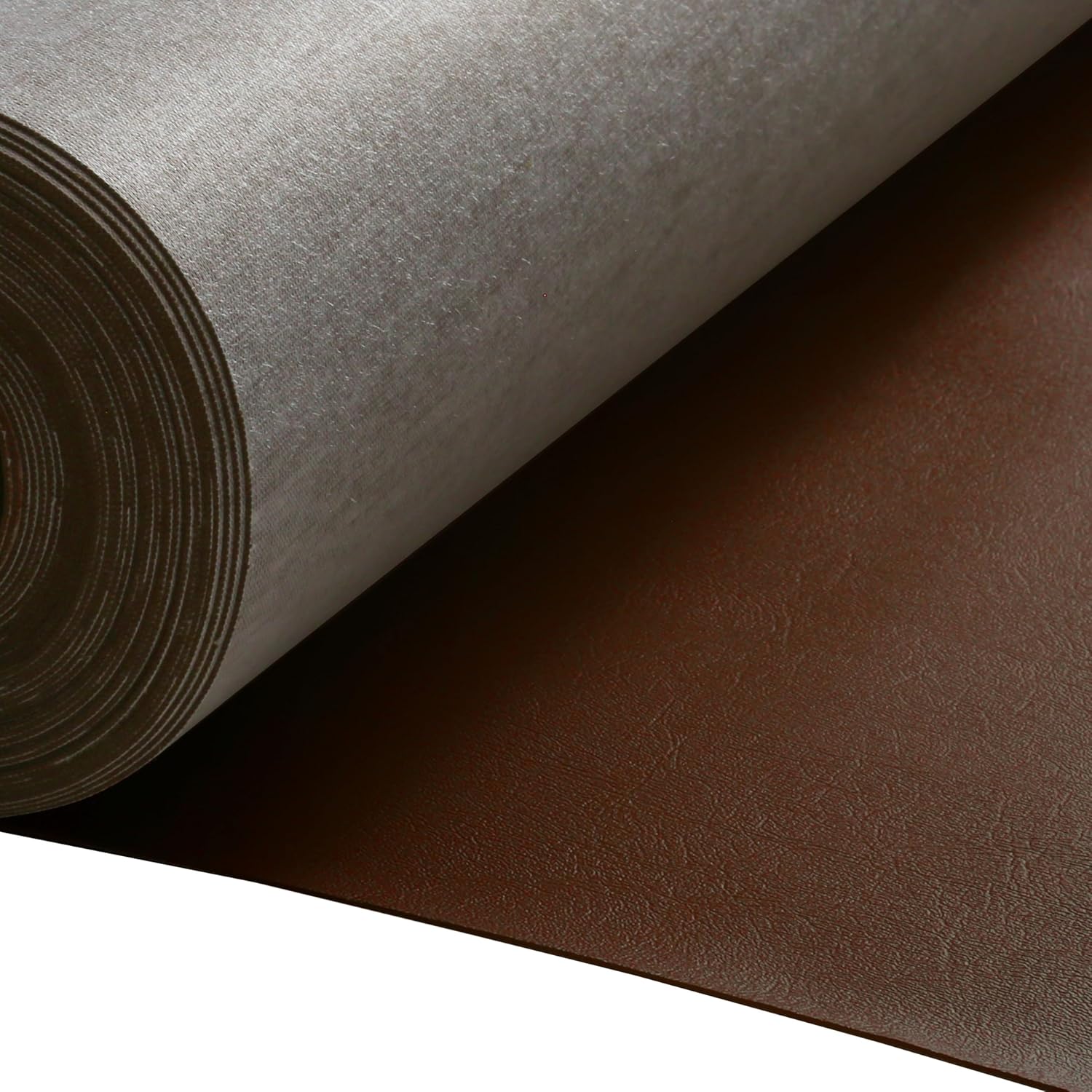 Vinyl Upholstery Fabric Medium Brown 54" Wide by 5 Yards Auto Home Commercial