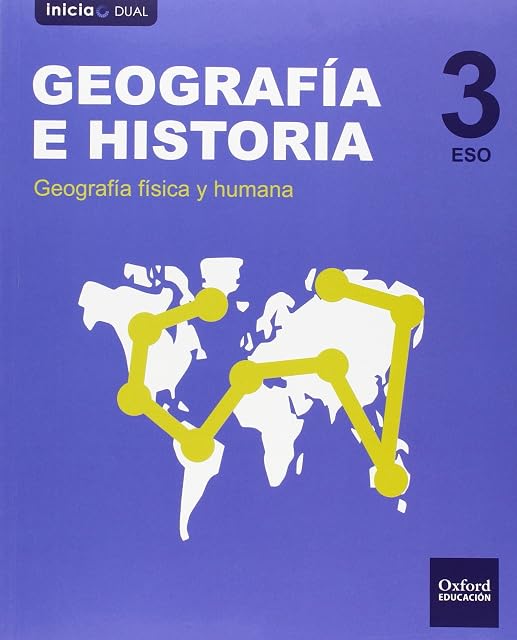 Portada de Inicia Geografia e Historia 3º ESO Libro del Alumno Pack Cab