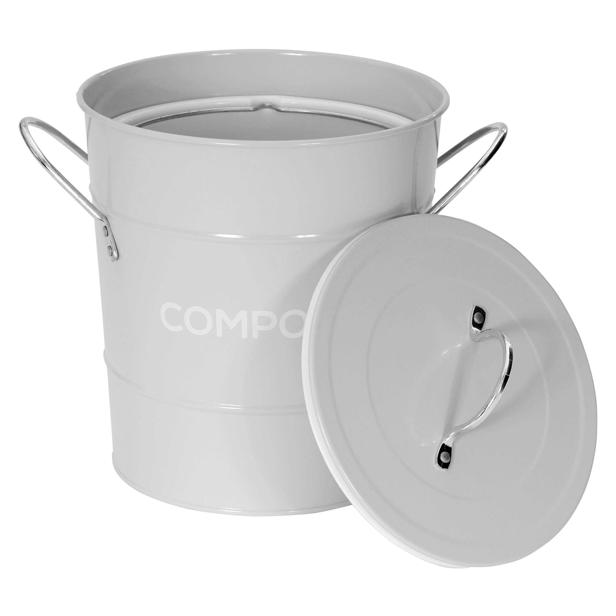 Eddingtons Poubelle de compost en métal