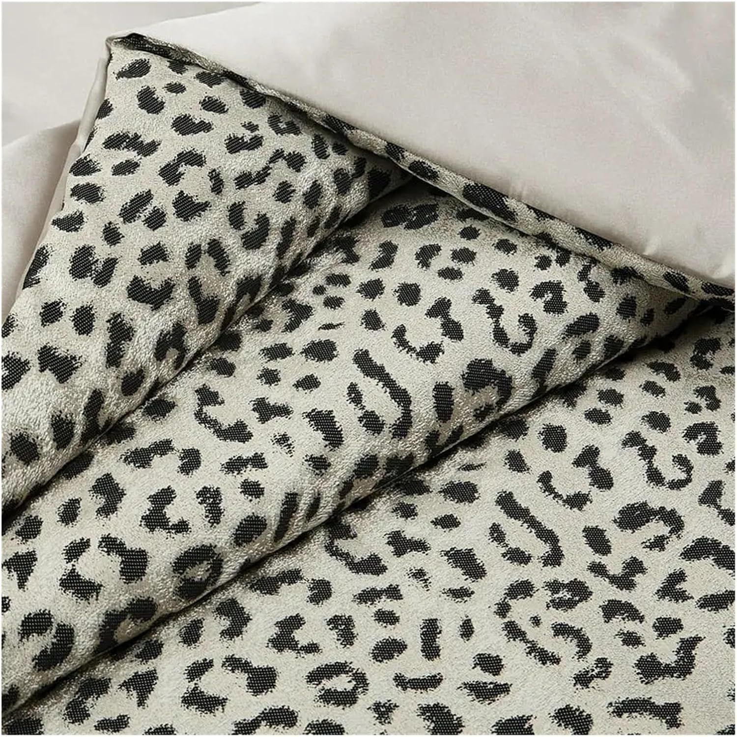 3-Pieces Bedding Sets, Leopard Comforter Set, Queen,Bed
