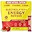Keto Vitals Electrolyte Energy Drink Powder Packets - Electrolyte Supplement with 100mg Natural Caffeine, L Theanine & Organic Lion\'s Mane Extract - Strawberry Watermelon Keto Powder Packets, 30 Count