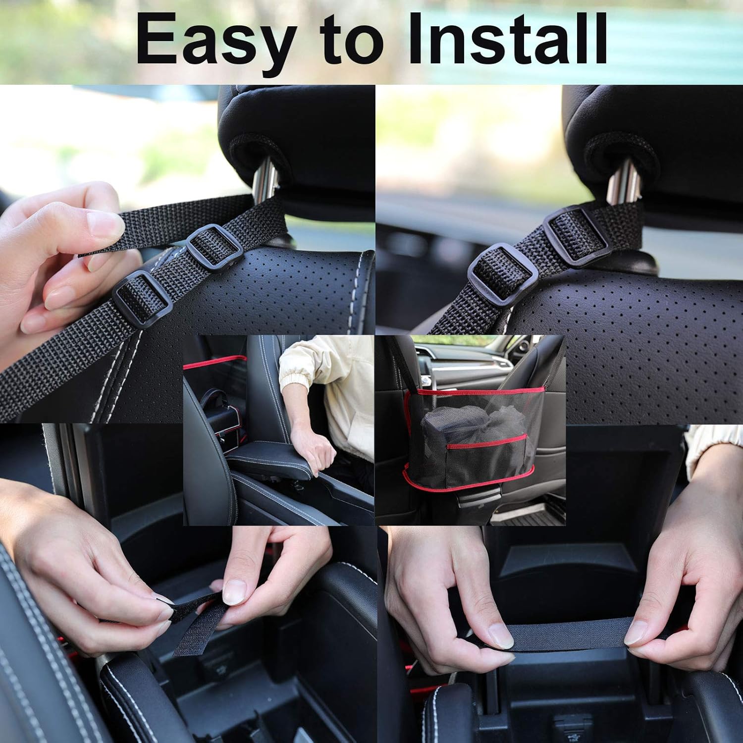 Car Net Pocket Handbag Holder Image