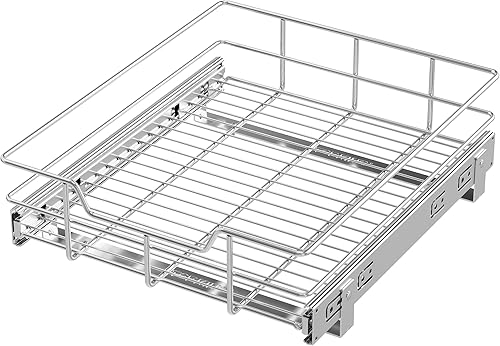 Miniatura 14 de Organizador de Gabinete Extraíble de 17" de Ancho X 17" de Profundidad, Cajones Deslizantes para Organizadores de Cocina y Almacenamiento, Cajones