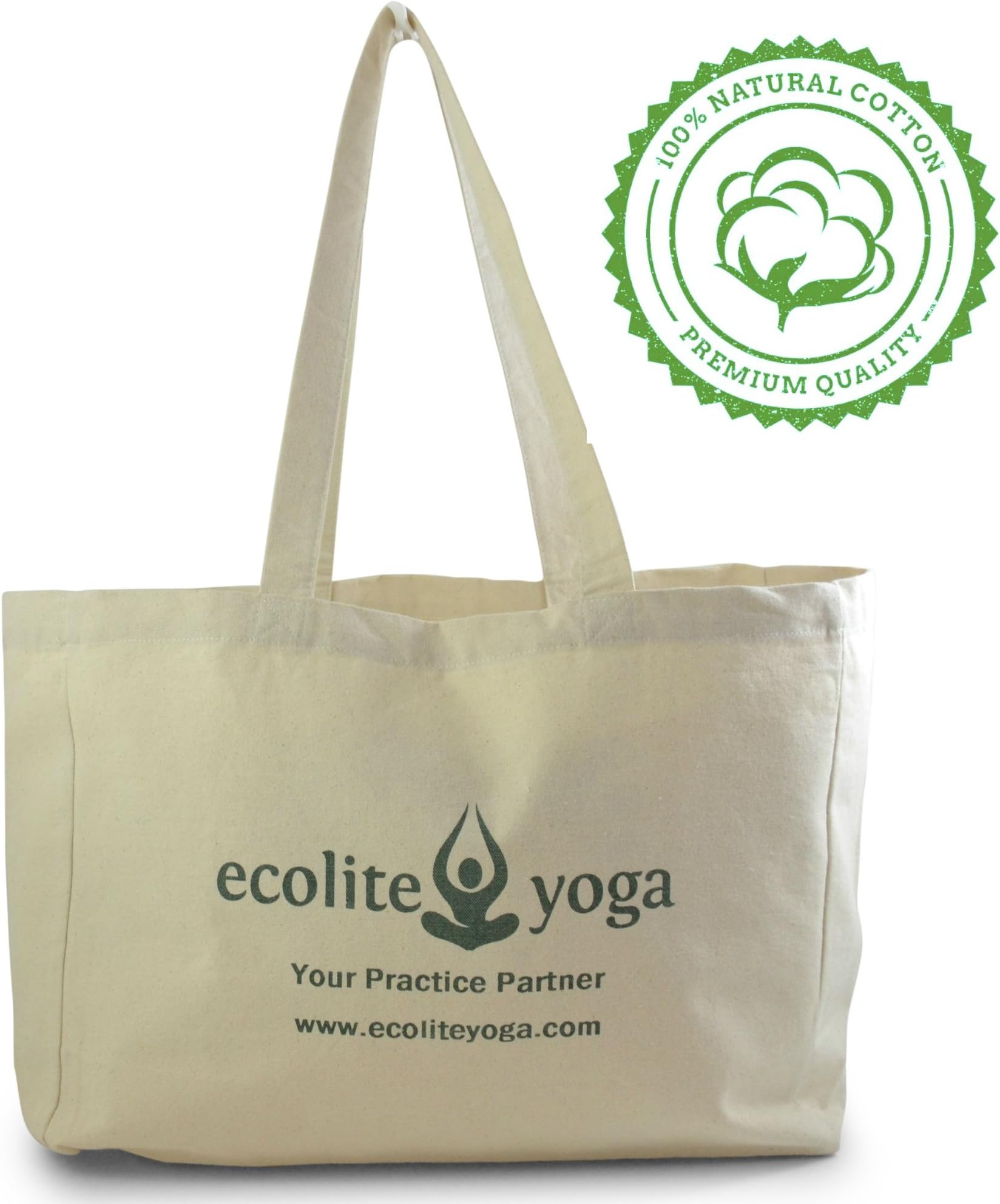 Cotton Tote Bag,Perfect for Gym,Grocery Shopping, Beach,Extra Thick