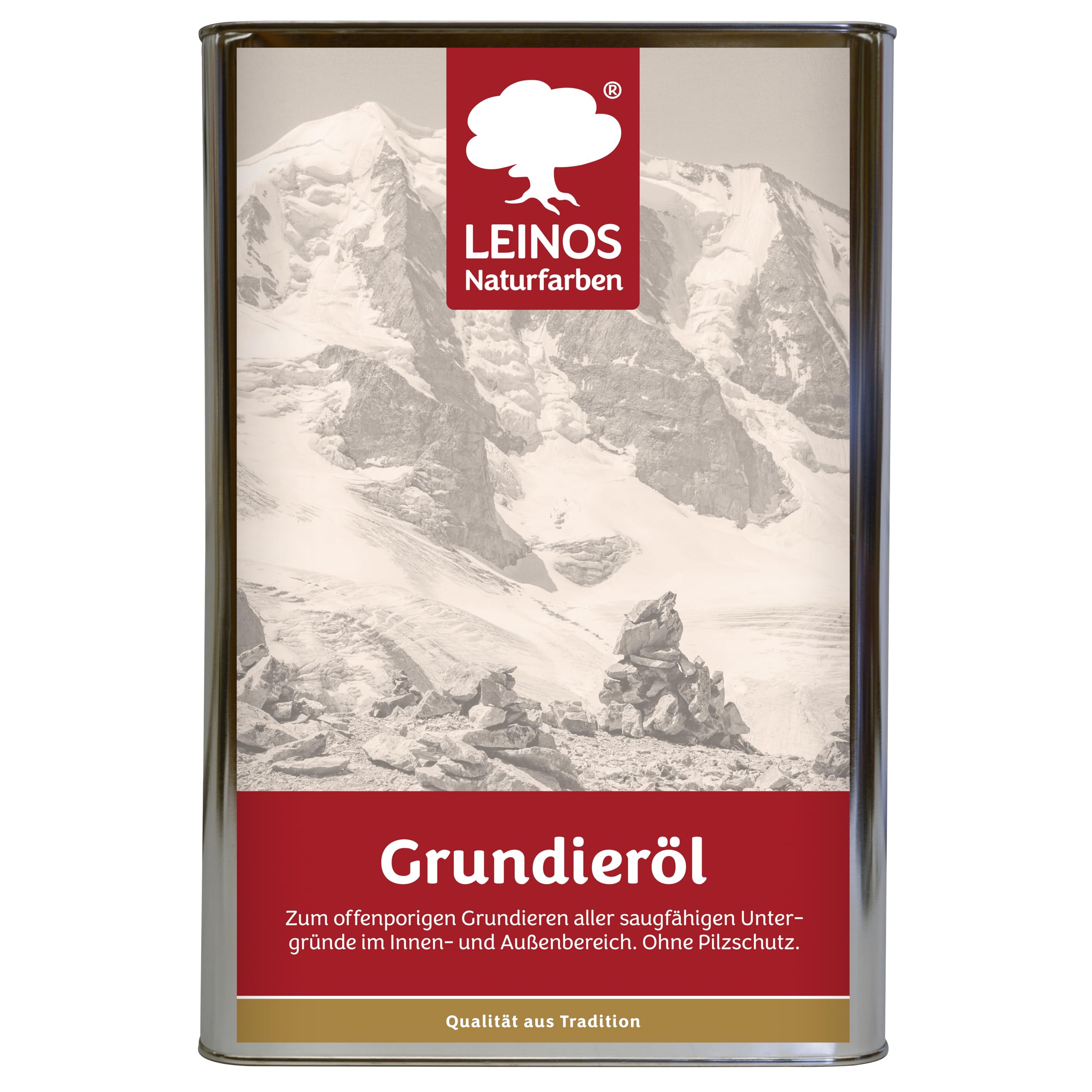 LEINOS 220 Grundieröl für Innen 10 l | farblose Holzgrundierung mit gutem Eindringvermögen | offenporiges Naturöl für saugfähige Holzoberflächen | optimale Basis für Lasuren, Öle & Wachse