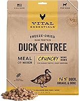 Vista 17 de Vital Essentials - Comida para perros liofilizada cruda, mini trocitos crujientes de ternera Comida completa o mezcla Comida para perros alta