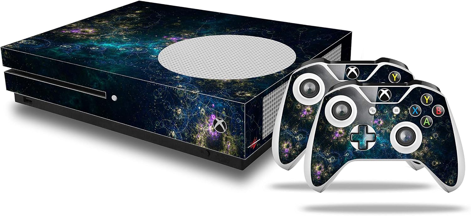 Decal Vinyl Skin Wrap Compatible with Xbox One S Console and Controllers - Copernicus 07