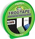 FrogTape Multi-Surface Painters Tape with PAINTBLOCK, 1 Inch Wide (0.94 In. x 60 Yds), Medium Adhesion, Green, 1 Roll (1358463)