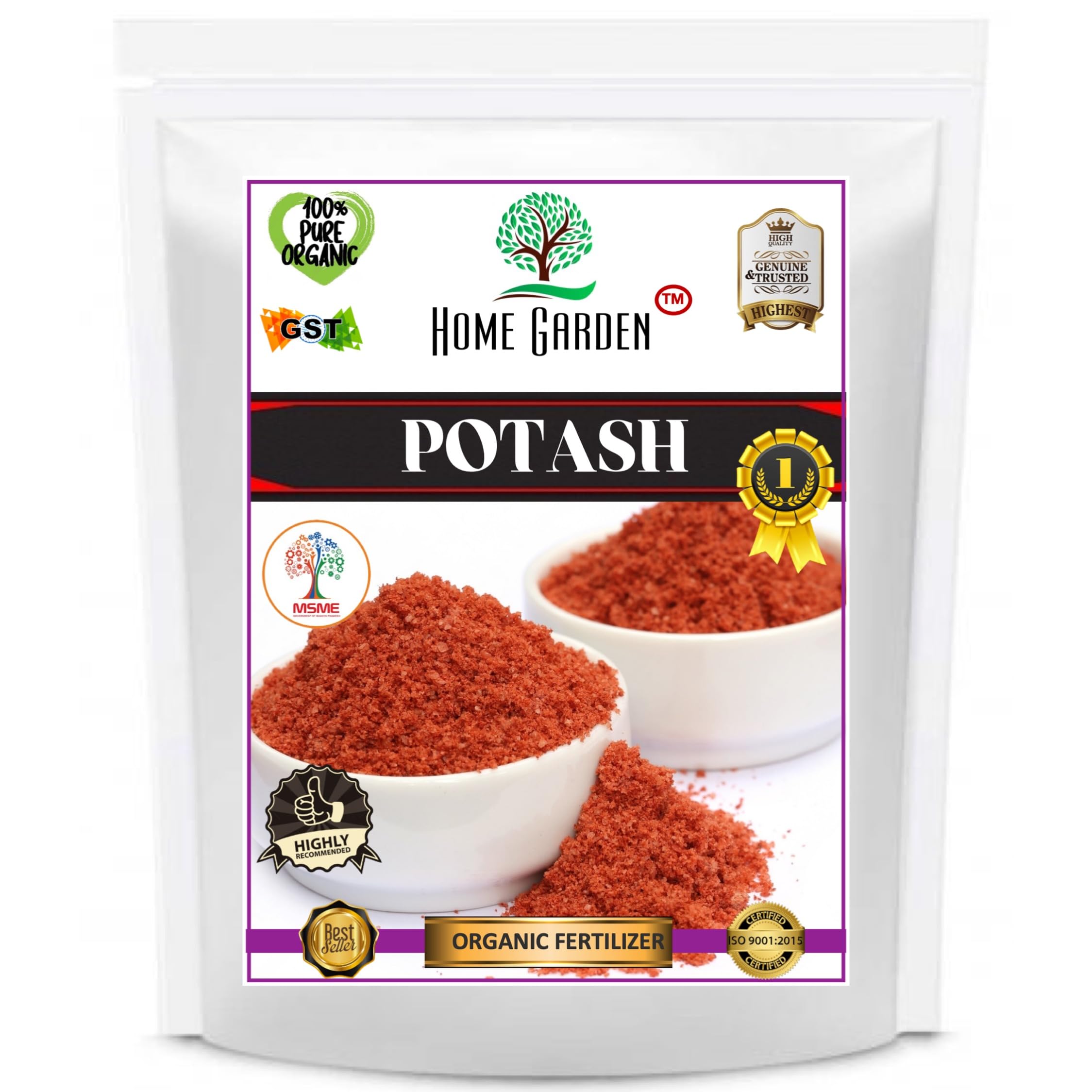 Home Garden™ Potash Essential Organic Fertilizer For Plant With Fast Action Formula (400 gm) (B0B5TSRZ22) Amazon Price History, Amazon Price Tracker