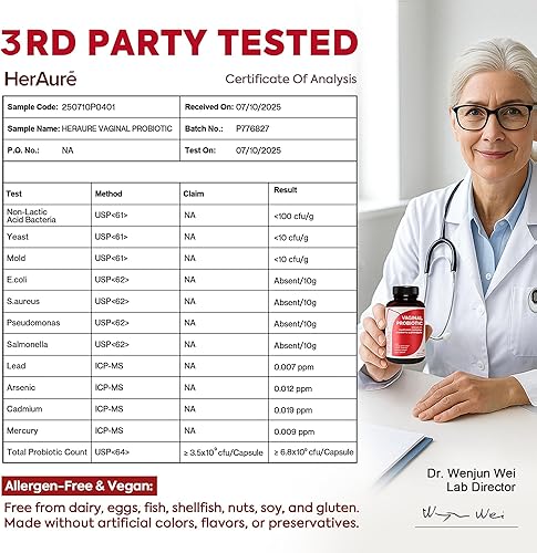 Miniatura 8 de Probióticos vaginales para mujeres, equilibrio de pH, olor vaginal saludable, flora vaginal, apoyo inmunológico, equilibrio de levadura, humedad,